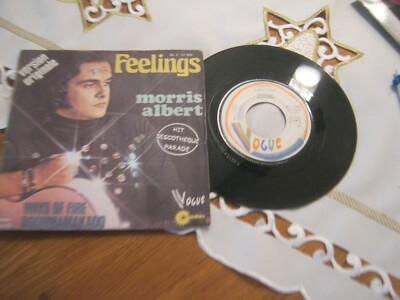 Morris Albert-Feelings1975ORIGINALE12066FRANCE-Vinyl und Cover gut plus
