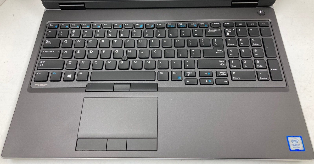 Dell Precision 7540 Laptop 2.6 GHz i7-9850H 32GB 512GB SSD