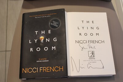 *1. Auflage signiert von beiden Autoren* NICCI FRANZÖSISCH ''The Lying Room'' HB (komplizit)