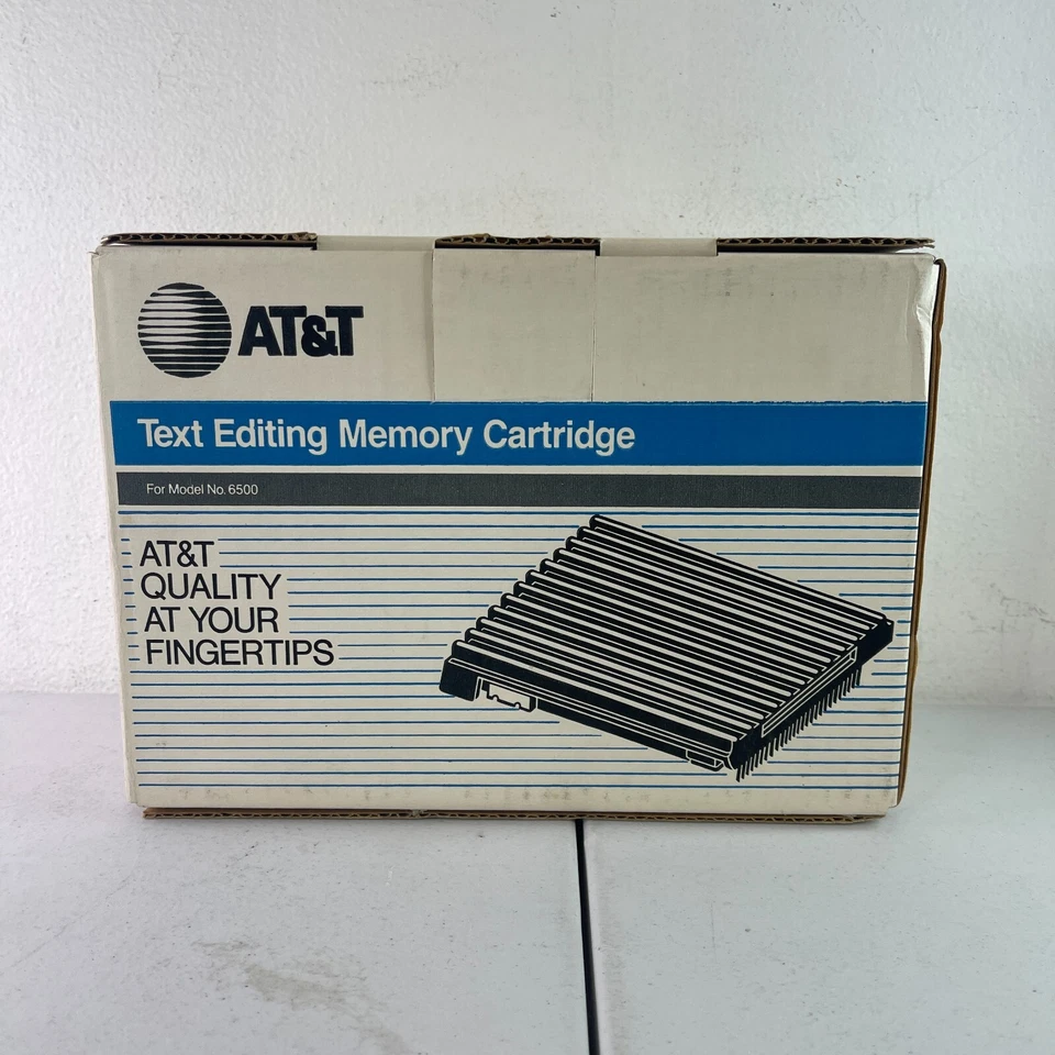 AT&T SureSpell Cartridge Dictionary Spellchecker New Old Stock Model #6500 - Image 2 of 4