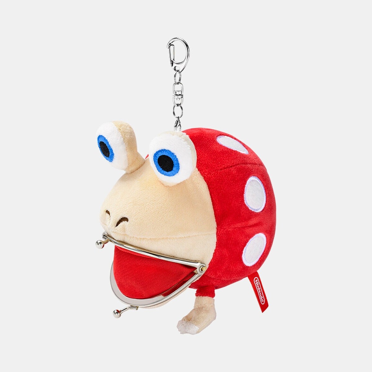 Pikmin The Bulborb Chappy Clasp Coin Purse Mascot Keychain