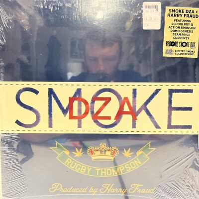 Smoke DZA   Rugby Thompson LP 2xLP 2021 Smoke Color Vinyl RSD Limited Edit NEW