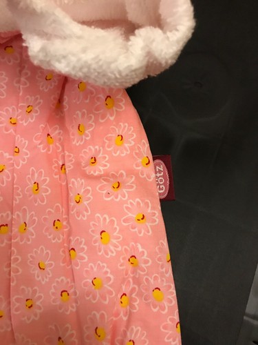 American Girl And Gotz Doll ~ Pink Robe N Slippers Fit 18” dolls Brand New! - Picture 8 of 10