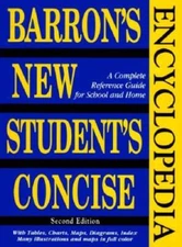 Barrons New Students Concise Encyclopedia - Hardcover - GOOD