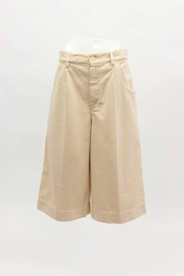 NWT$1495 Brunello Cucinelli Women "The A-Line Bermuda" Shorts Size 44/ 8US W242