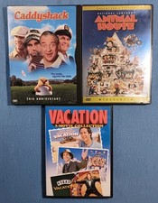 3 Movie Lot: Animal House, Caddyshack, Vacation Collection Comedy 1980s