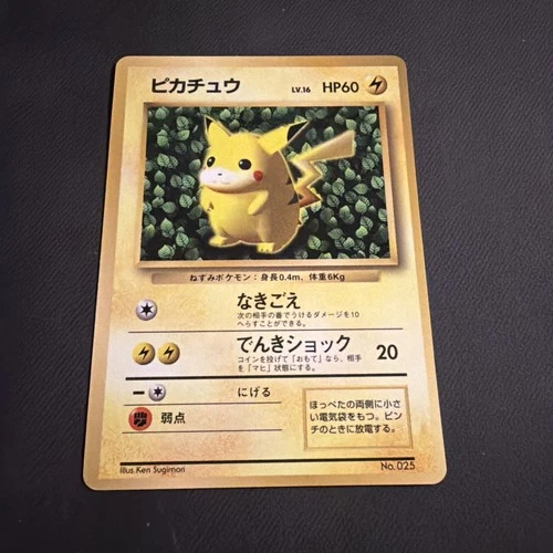 Ivy Pikachu Corocoro Comics 1996 Glossy Finish