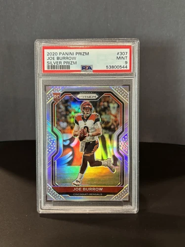 2020 Panini Prizm - Rookie Joe Burrow #307 Silver Prizm (RC)