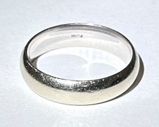 Frederick Goldman 14K White Gold Comfort Fit Men