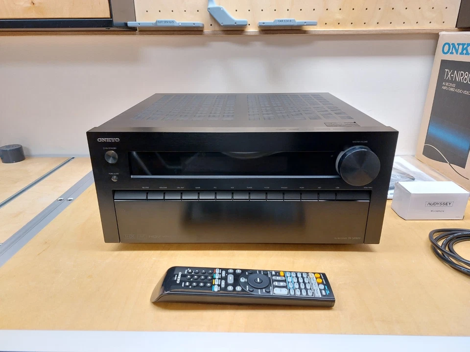 Onkyo TX-NR809 B AV-Receiver (7.2 Kanäle, schwarz) [Top Zustand, OVP] - Bild 2 von 4