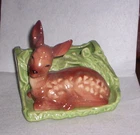 SHAWNEE POTTERY #766  FAWN DEER PLANTER