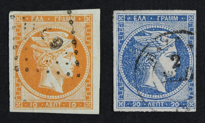 CKStamps: Greece Stamps Collection Scott#40 41 Used 