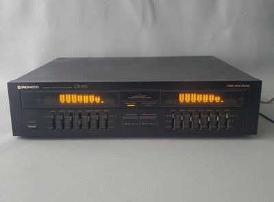 Pioneer GR-555 Stereo Graphic Equalizer 7-Band Linear Control RETRO 80s HIFI