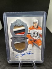 Cutter Gauthier The Cup Emblems Of Endorsements 🔥rookie Auto Patch /15🔥🔥24-25