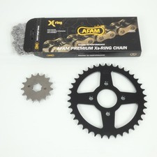 Kit chaîne Afam pour quad Sym 250 Quad Lander 2006 à 2010 15x38 Pas 520 Al 50mm