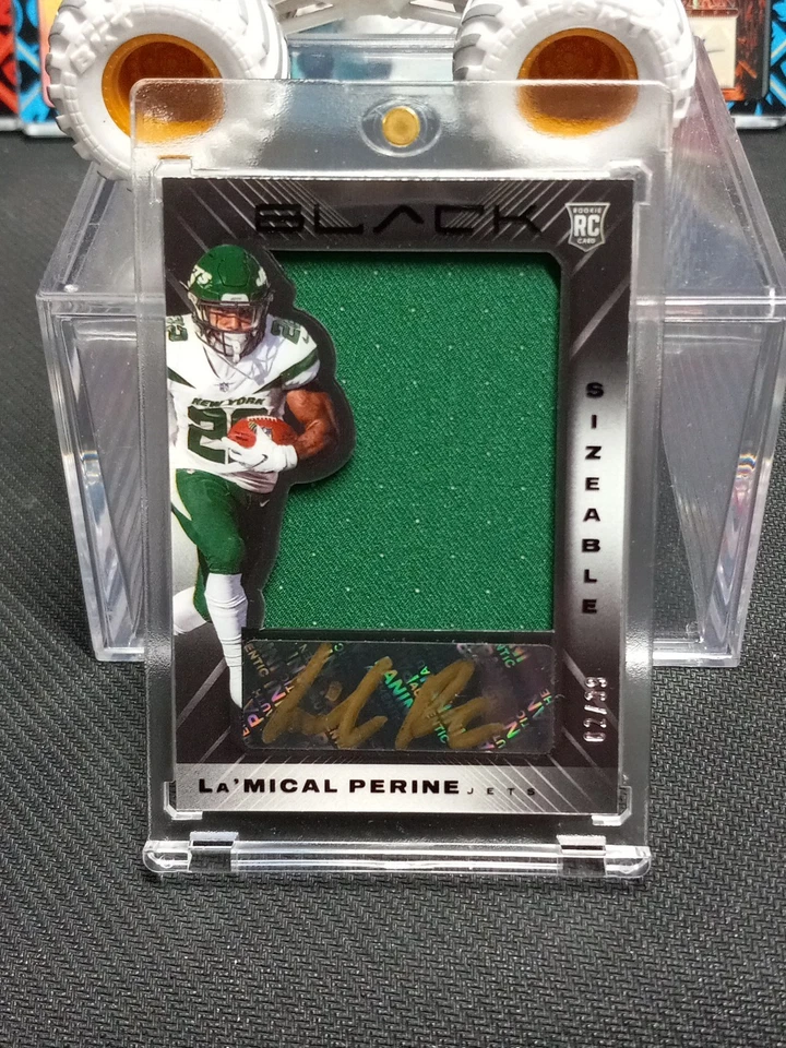 2020 Panini Black La'Mical Perine Sizeable Autograph Rookie /99 #SS-LMP - Image 2 of 3
