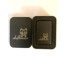 Deftones Engraved Lighter Black Mate with Case