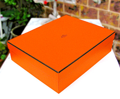 Eine Original Original Hermes Medium Leerbox für Geschenk, Schuhe, Aufbewahrung, Einzelhandel