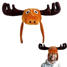 Deer head hat Terrifying Atmosphere Deer 99 Nights In The Forest Deer Plush Toys
