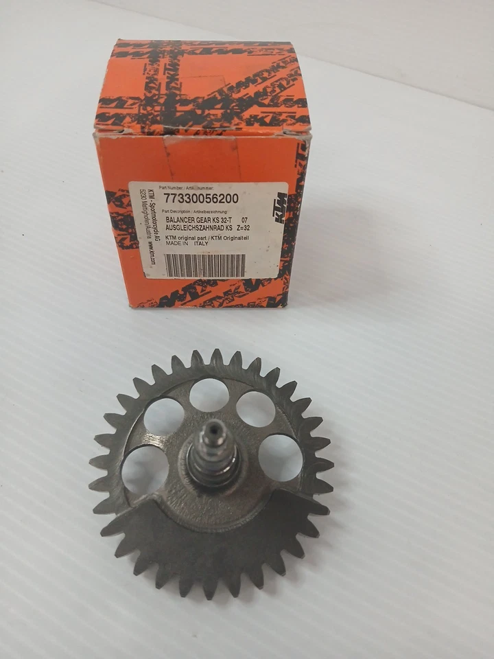 БАЛАНСИРОВЩИК ВОДЯНОГО НАСОСА GEAR KS 32-T, 450 SXF XCF 505 XCF 77330056200 НОВЫЙ OEM KTM - Изображение 2 из 4