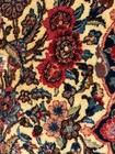 Hand-woven Ivory wool rug Floral Oriental wool carpet 9' 7.5" x 6' 8.5" — photo 5