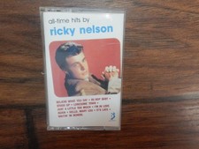 ALL TIME HITS BY RICKY NELSON 1985 CASSETTE TAPE 4XLL-9181
