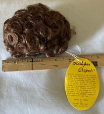 Kemper Doll Wig Heather 8-9 Auburn Made In Korea Vintage New with tag
