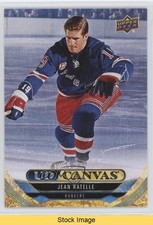 2024-25 Upper Deck Series 2 UD Canvas Retired Jean Ratelle #C242 HOF READ