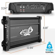 NEW LANZAR HTG157 3000W Mono MOSFET Car Audio Power Amplifier Amp Stereo 2 Ohm
