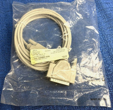 Beige DB25 Male to DB9 Male Serial Modem Computer Interface Cable 10ft