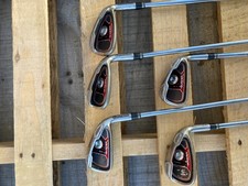 Taylormade Burner Plus Irons set 5, 7, 9 P & S Uniflex steel shaft burner 85
