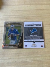 Jared Goff 2021 Panini Donruss Dominators #D13 A-36