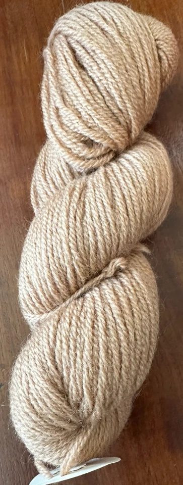 Paternayan Persian needlepoint yarn  One skein # 404 light brown/dark tan color - Image 2 of 2