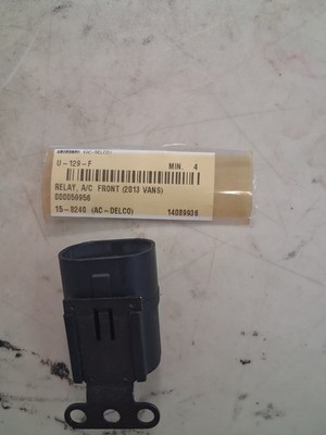 ACDelco 15-8240 GM 14089936 Multi-Purpose A/C Fuel Pump Fan Relay OEM