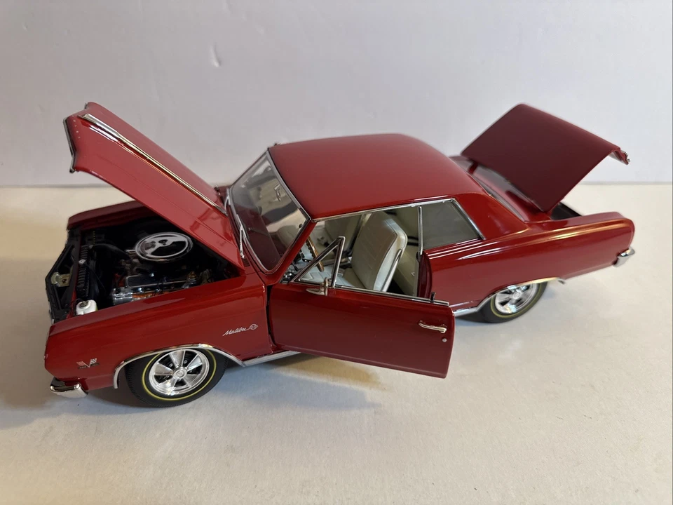 Exact Detail 1965 Chevrolet Chevelle Z16 Malibu SS Coupe 1:18 Red 1 Of 3000 - Image 2 of 4