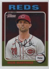 2024 Topps Heritage High Number Chrome 414/699 Nick Martinez #560 19yg