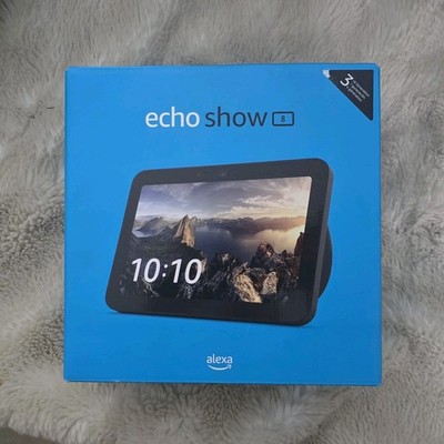Amazon Echo Show 8 Smart Display (3rd Gen) - Charcoal Black & for