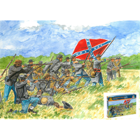 Confederate Infantry Kit 1:72 Italeri Kit Figure Militari -D- Neues Modell