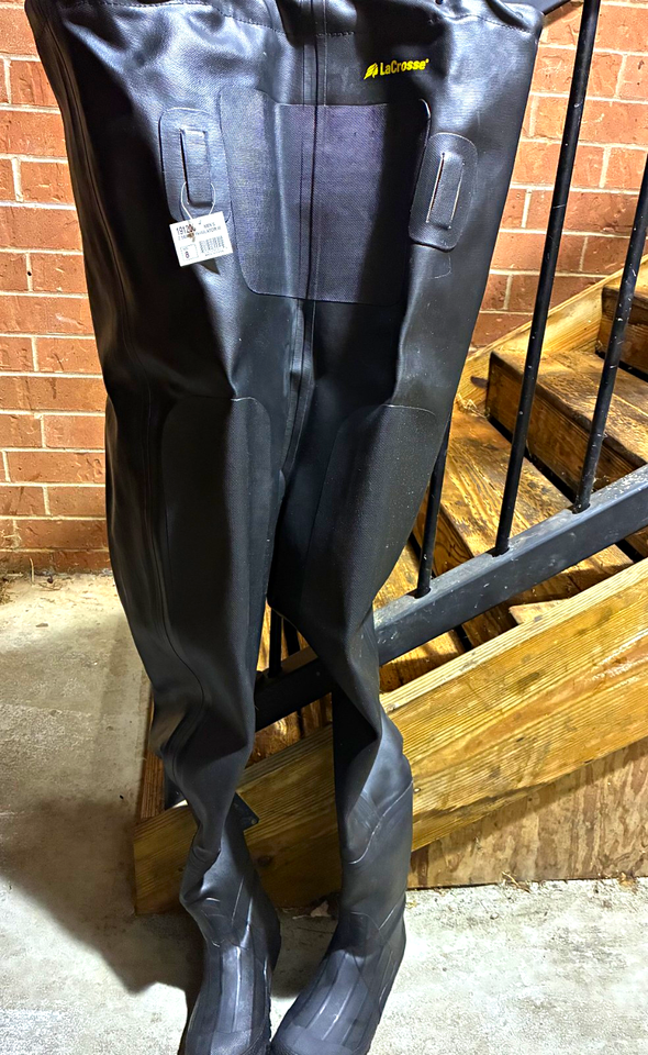 Rubber Insulating Men's III Z Series Black/Rubber Insulated Waders MED Sz.8 | eBay