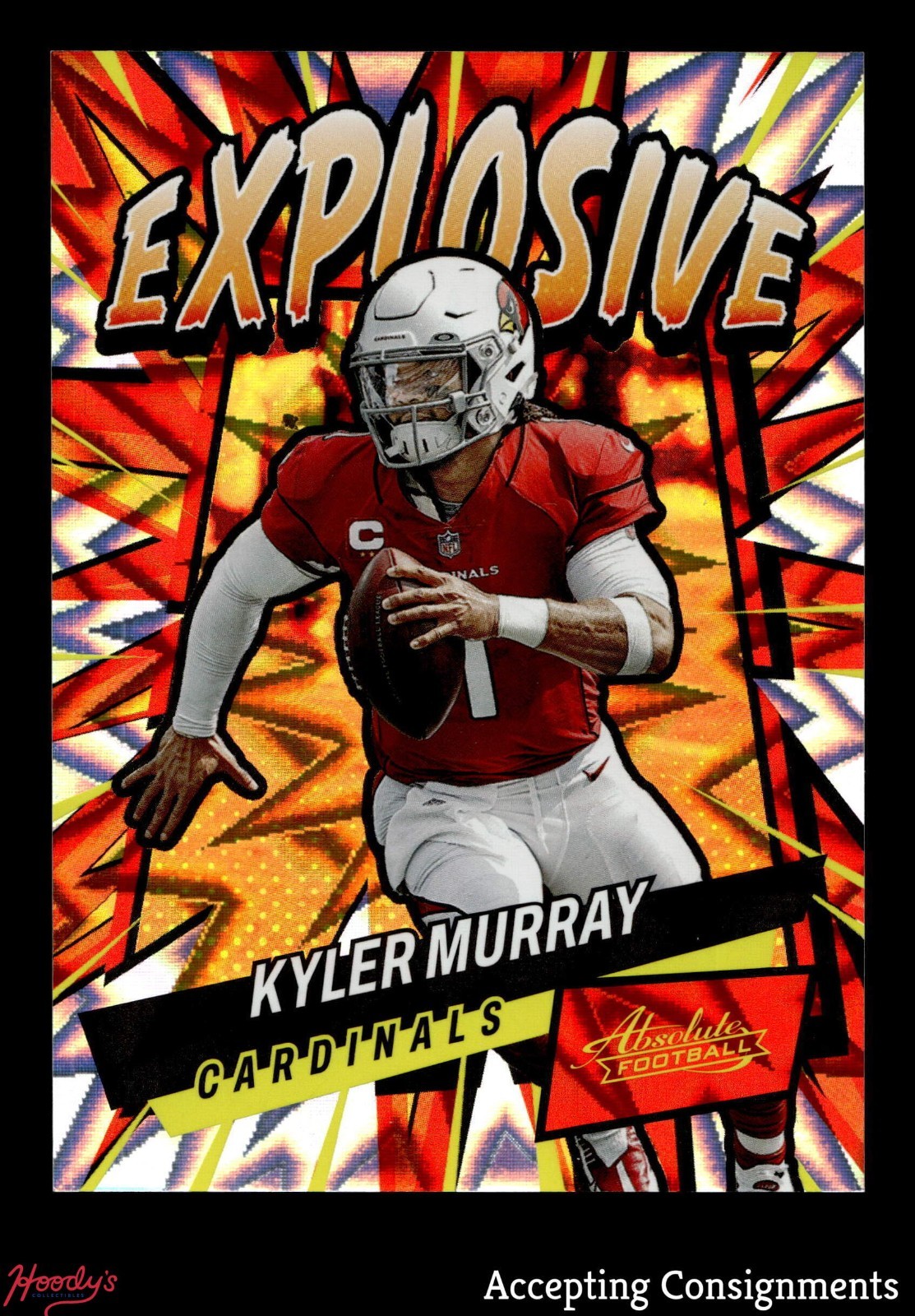 2022 Absolute Explosive #7 Kyler Murray SP CARDINALS