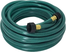 1/2 Inch Garden Hose 15FT Flexible PVC Hose for Lawns, Car Wash, Watering Hos