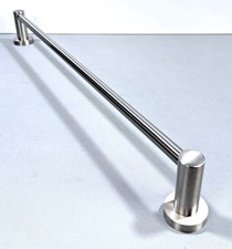 Signature Hardware 1801 Ceeley 24" Towel Bar - Brushed Nickel NEW 