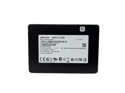 Micron M600 1TB SSD SATA 6Gb/s MTFDDAK1T0MBF 2.5'' - GRADE A, TESTED AND WIPED