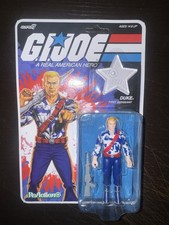 DUKE America 250 Red White Blue GI Joe Reaction Plus 3.75 Inch 1 18 Super 7