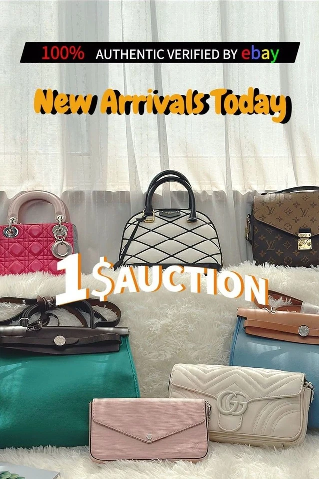 Messsive sale and 1$ Acution for LV , Gucci and more Pre-Owned Luxury Bran