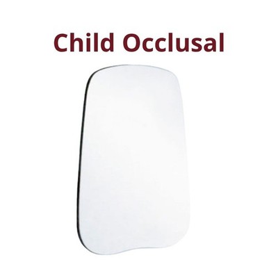 Occlusal Titanium Photography Mirrors Adult Child Double-Sided Single Dental