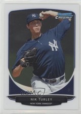 2013 Bowman Chrome Prospects Nik Turley #BCP146 2u3