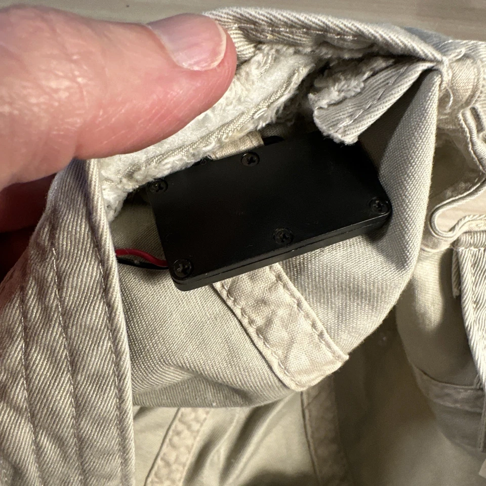 LL BEAN бежевый регулируемый L.E.D. Бейсболка с подсветкой Pathfinder кепка с фонариком - Изображение 4 из 4