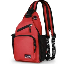 Crossbody Sling Bag Backpack for Men & Women Convertible Shoulder Bag Waterpr...