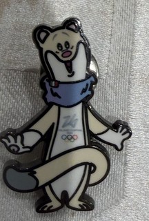 Milano Cortina 2026 Olympic pin With Mascot